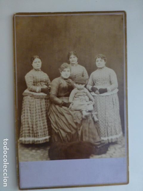 Antique Photography: RETRATO DE FAMILIA ANTON GARRIDO FRANCISCO G. MORANT FOTOGRAFO POZOBLANCO CORDOBA CABINET