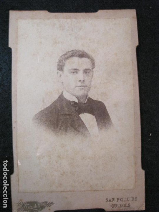 Antique Photography: SANT FELIU DE GUIXOLS-GABINETE FOTOGRAFICO LUIS SANCHEZ-FOTOGRAFIA ANTIGUA-VER FOTOS-(K-3273)