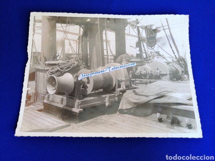 Antique Photography: PUERTO DE VALENCIA (FOTO CON SELLO FOT&Oacute;GRAFO) Gran tama&ntilde;o