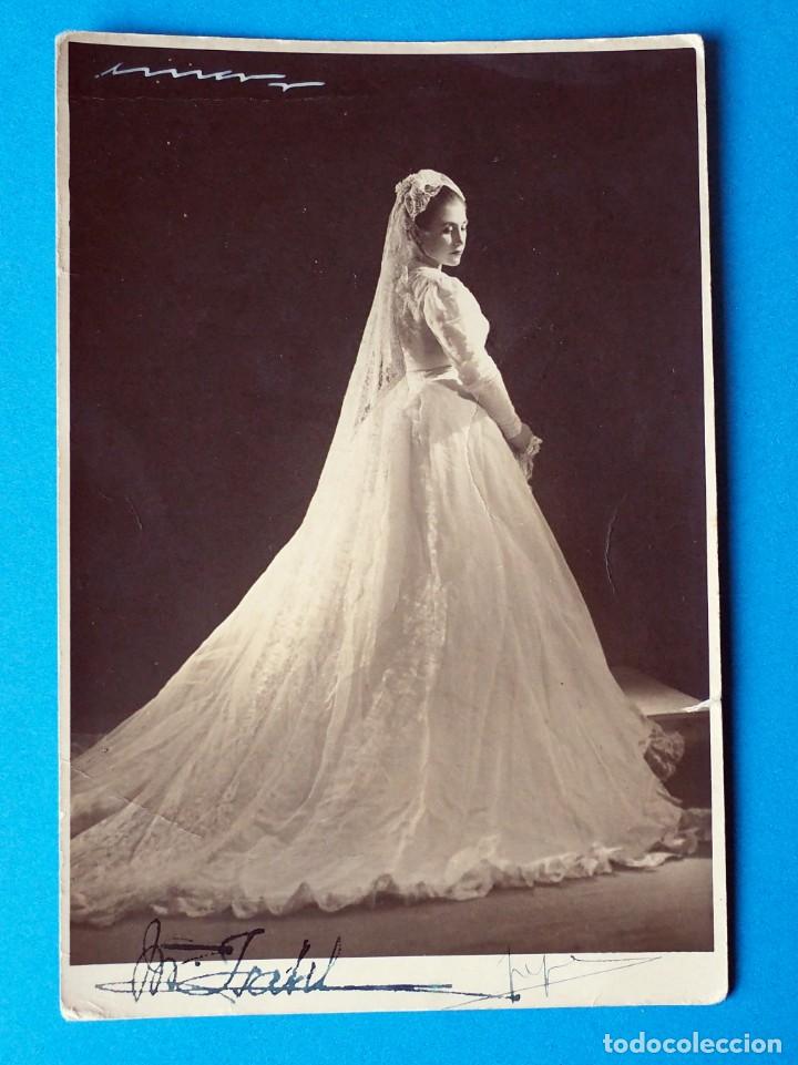 Fotografia antiga: ANTIGUA FOTOGRAF&Iacute;A DE NOVIA.A&Ntilde;OS 50