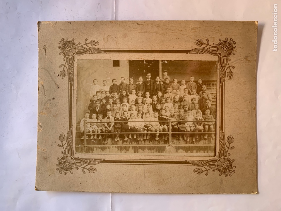 Fotograf&iacute;a antigua: FOTO ALBUMINA. AQUELLAS ESCUELAS DE FINALES DEL S. XIX. FOT&Oacute;GRAFO?. MUNICIPIO?.