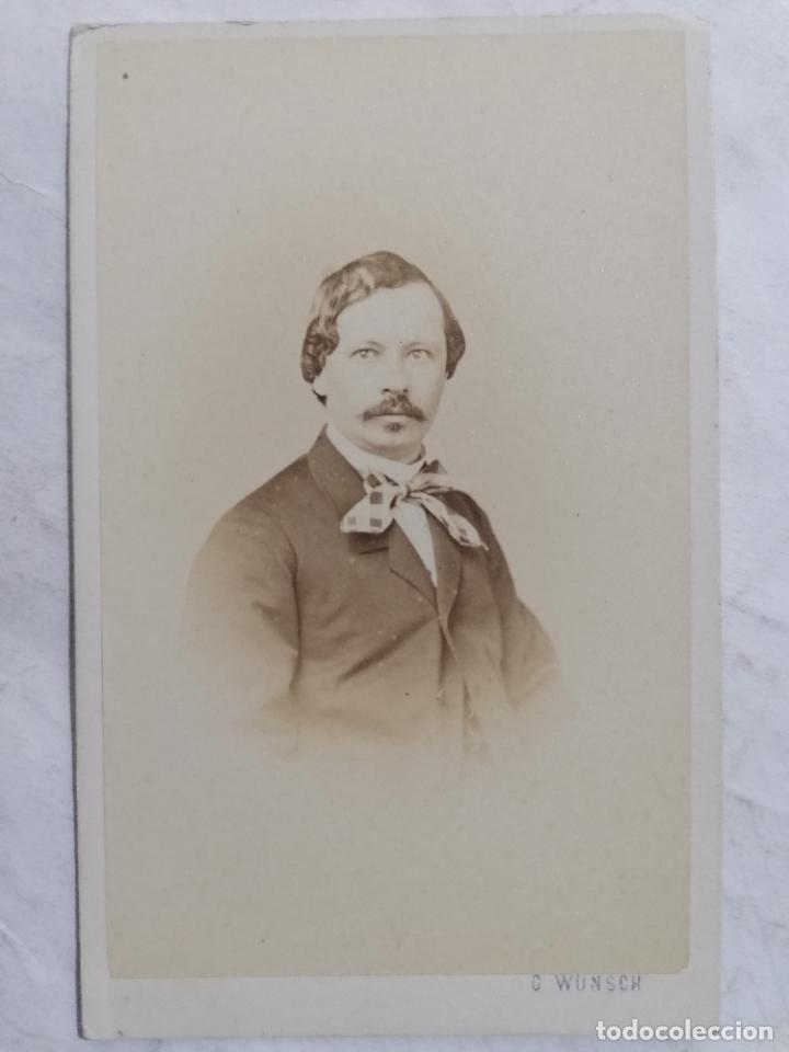 Fotografia antiga: FOTOGRAFIA DE ESTUDIO, SE&Ntilde;OR POSANDO, ESTUDIO G. WUNSCH - WIEN, A&Ntilde;OS 20