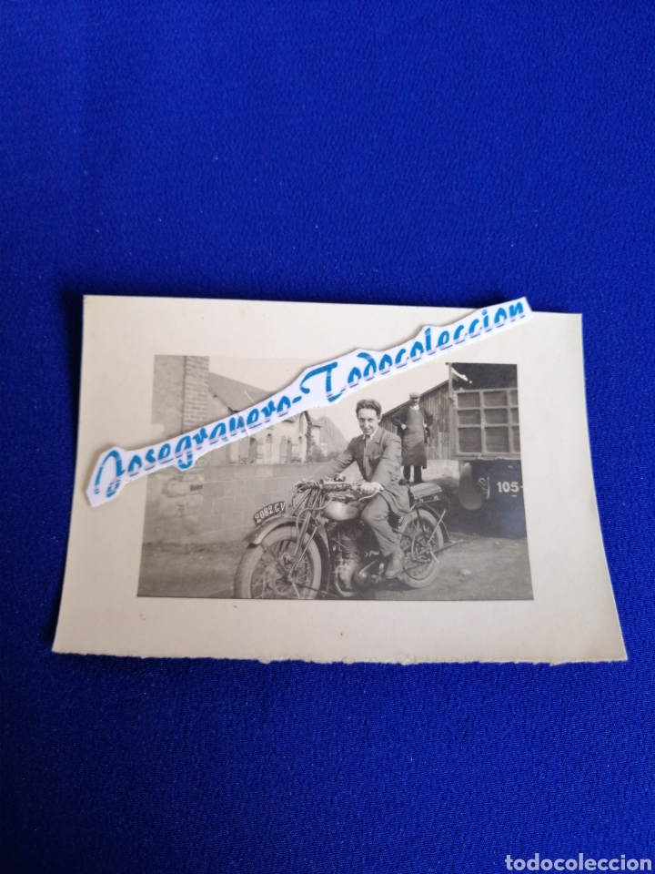 Fotograf&iacute;a antigua: FOTOGRAFIA MOTO ANTIGUA