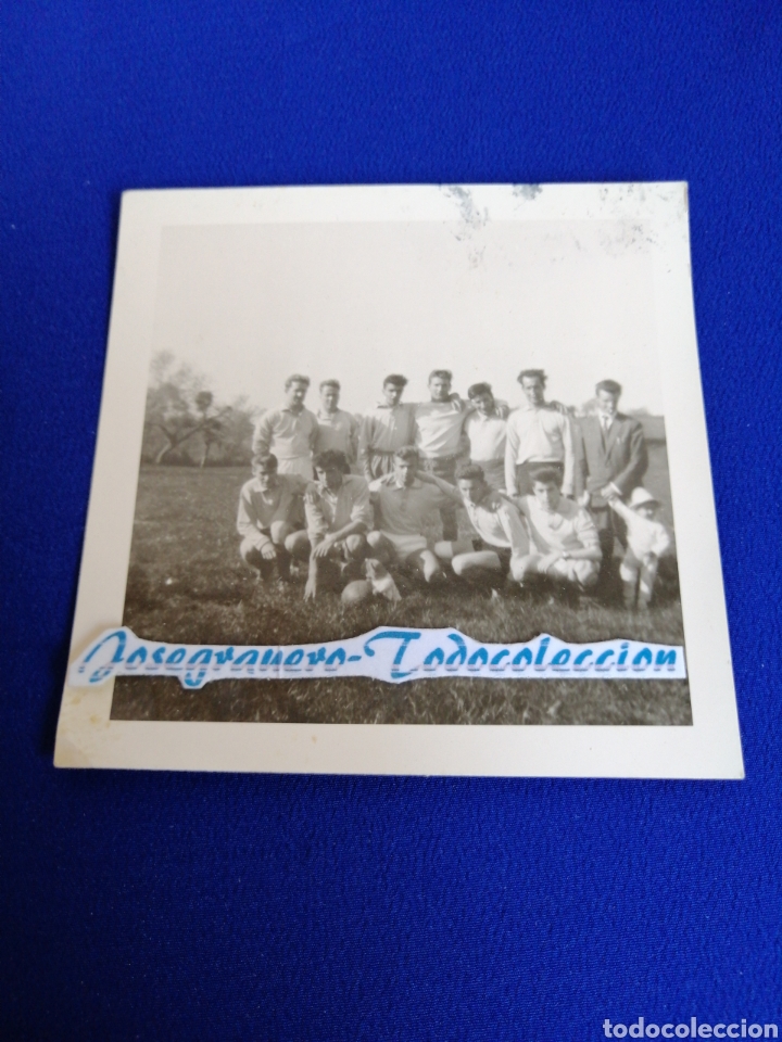Photographie ancienne: EQUIPO DE FUTBOL FRANC&Eacute;S