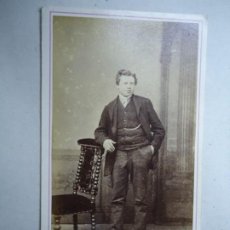 Fotografía antigua: FOTOGRAFIA DE 1890 C J T HOMPSON DE NORWICH MIDE 10 X 6 CM.. Lote 280990158