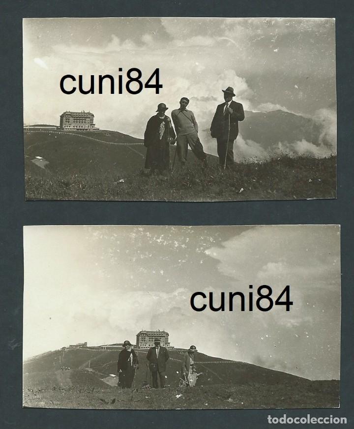 Antique Photography: lote 2 fotografias antiguas de hotel superbagneres francia a&ntilde;os 30 foto fotografia