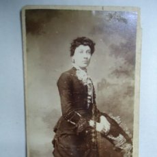 Fotografía antigua: FOTOGRAFIA DE 1890 BARTLETT & COMPY., LONDRES, 467, BATTERSEA PARK ROAD MIDE 10,5 X 6,5 CM.. Lote 282185323