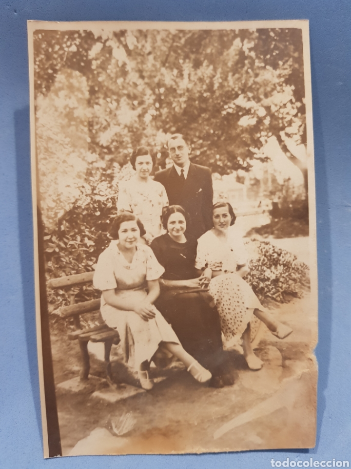 Fotografia antica: Fotografia grupal en el Panterre Villena a&ntilde;os 1920-30
