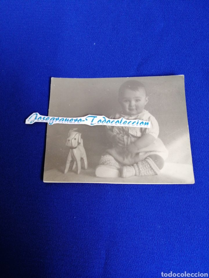 Fotografia antiga: NI&Ntilde;O CON JUGUETE FOTO ANTIGUA