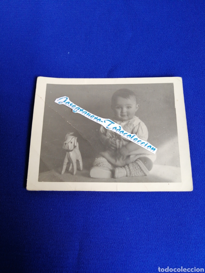 Fotografia antica: NI&Ntilde;O CON JUGUETE FOTO ANTIGUA