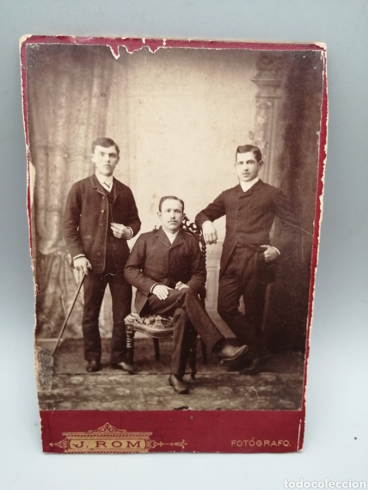 Fotografia antiga: Foto antigua. Gran fotograf&iacute;a El&eacute;ctrica J. Rom