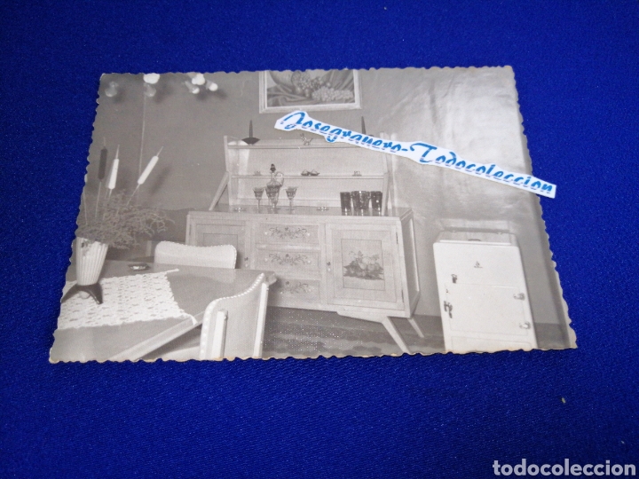 Photographie ancienne: FOTOGRAFIA MUEBLES A&Ntilde;O 1957 NUMERO 14 CON SELLO FOT&Oacute;GRAFO