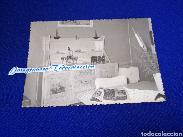 Fotografia antiga: FOTOGRAFIA MUEBLES A&Ntilde;O 1957 NUMERO 12 CON SELLO FOT&Oacute;GRAFO