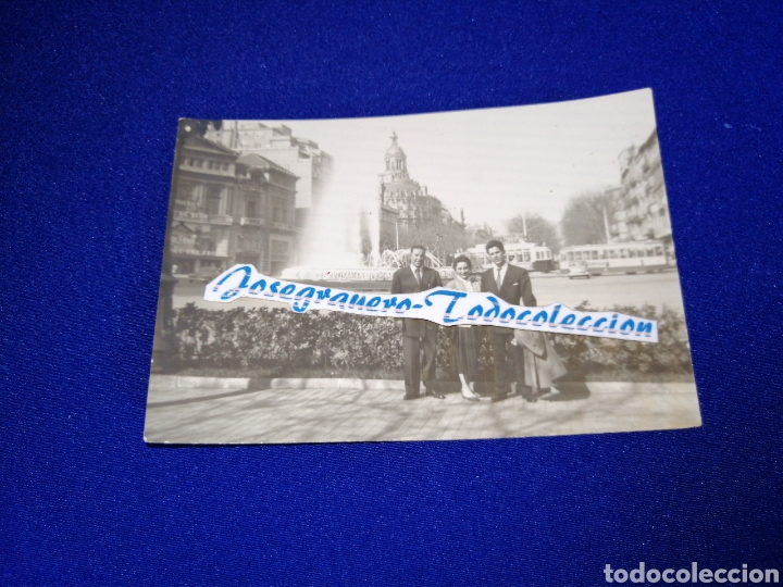 Fotografia antiga: TRANVIA CON MODELOS FOTOGRAFIA