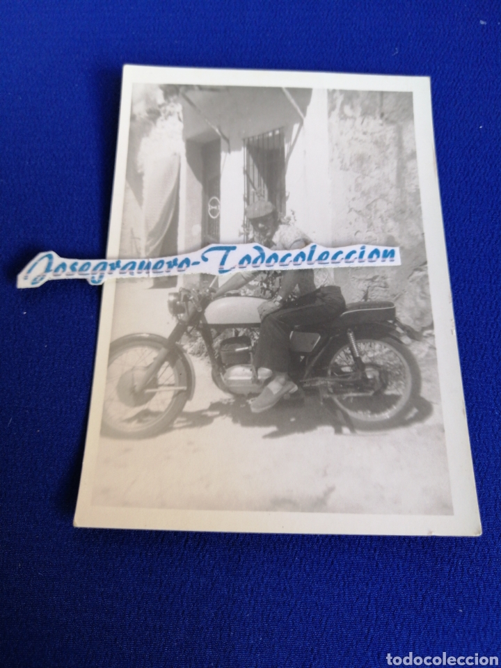 Fotografia antica: MOTO ANTIGUA FOTOGRAFIA