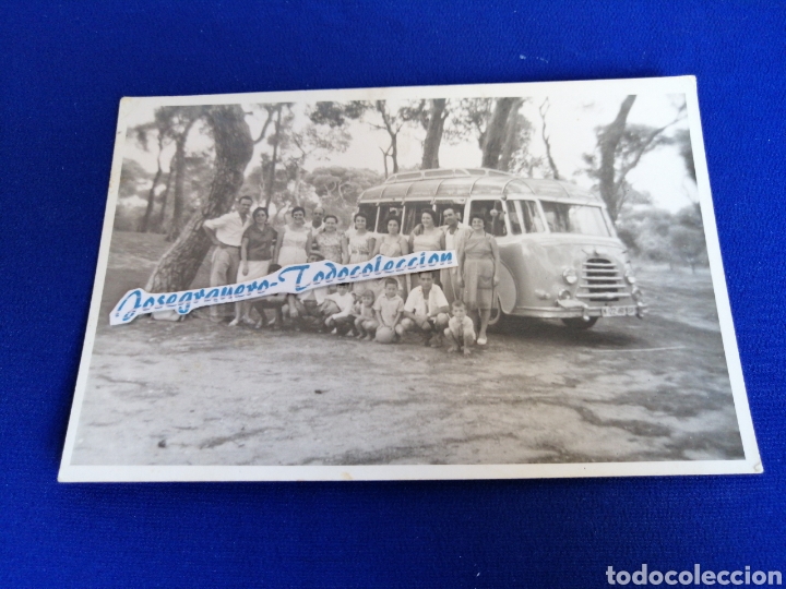 Photographie ancienne: AUTOB&Uacute;S ANTIGUO FOTOGRAFIA FAMILIAR