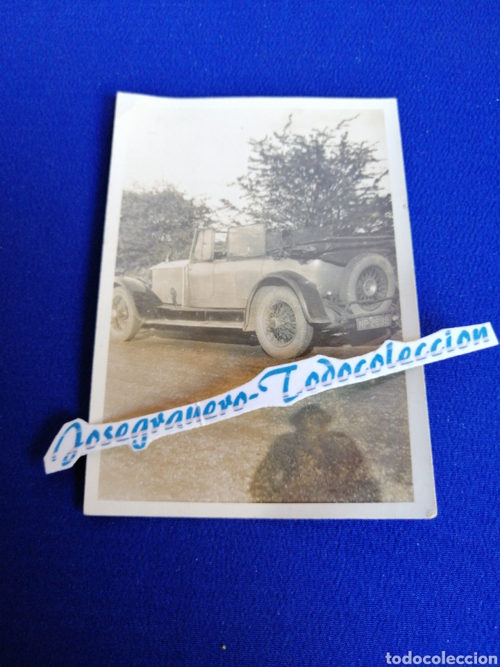 Alte Fotografie: COCHE ANTIGUO FOTOGRAFIA