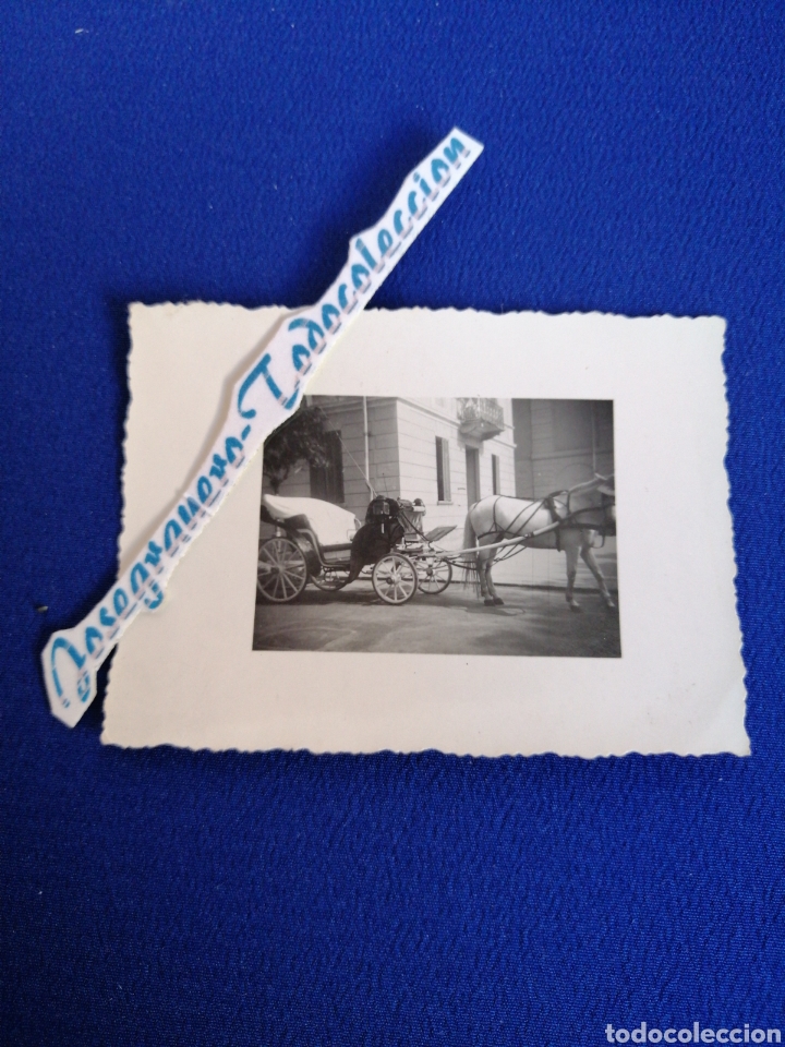 Fotograf&iacute;a antigua: CARROZA FOTO ANTIGUA