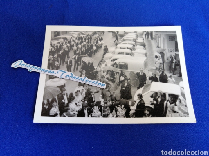 Fotografia antiga: FALLAS OFRENDA A LA VIRGEN A&Ntilde;OS 60