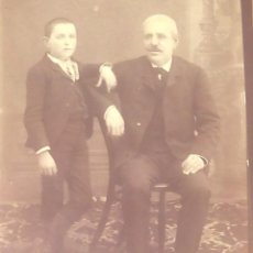 Fotografía antigua: FOTOTOGRAFIA ALBUMINA -- AÑO 1880 -- BUEN ESTADO. Lote 296025853