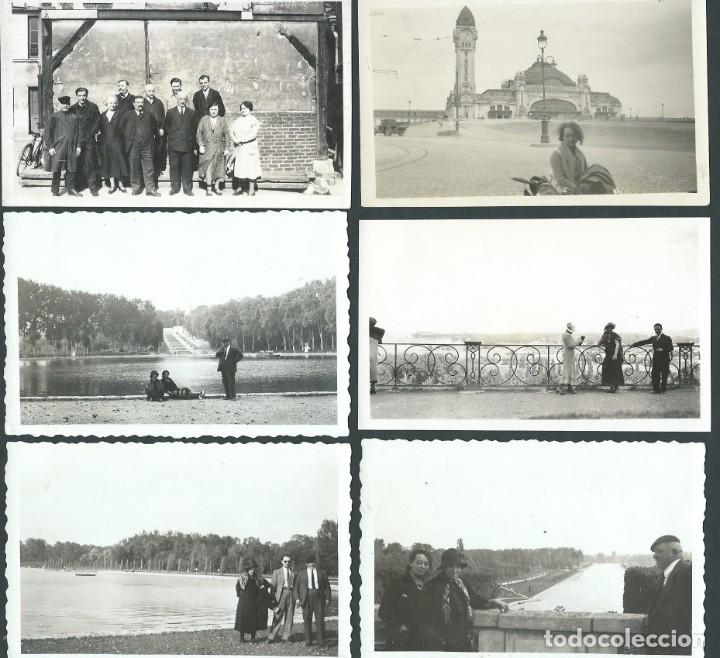 Antique Photography: lote 6 fotografias antiguas francia variadas a&ntilde;os 30 fotografia