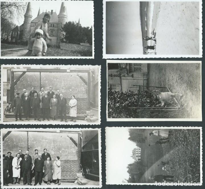 Antique Photography: lote 6 antiguas fotografias francia varias a&ntilde;os 30 fotografia