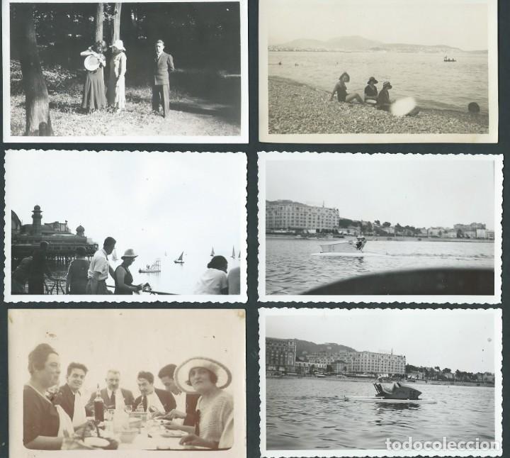 Antique Photography: lote 6 antiguas fotografias francia varias a&ntilde;os 30 fotografia