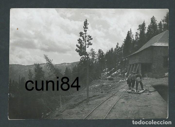 Antique Photography: antigua fotografia pallars espot cami del llac negre a&ntilde;o 1952