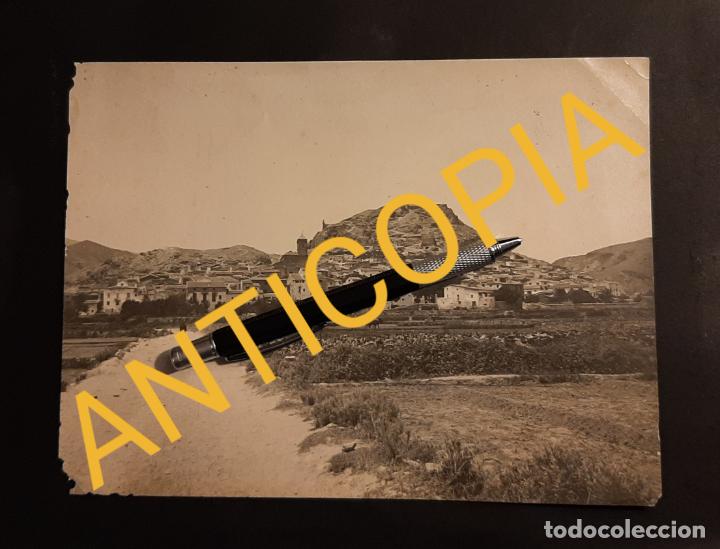 Fotograf&iacute;a antigua: PURCHENA ANTIGUA VISTA PANOR&Aacute;MICA DE LA POBLACION ALMERIA