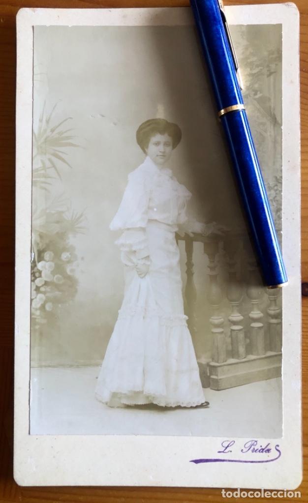 Fotografia antiga: FOTOGRAFIA- L. PRIDA- TOLEDO- TARJETA AMERICANA- Ca 1910