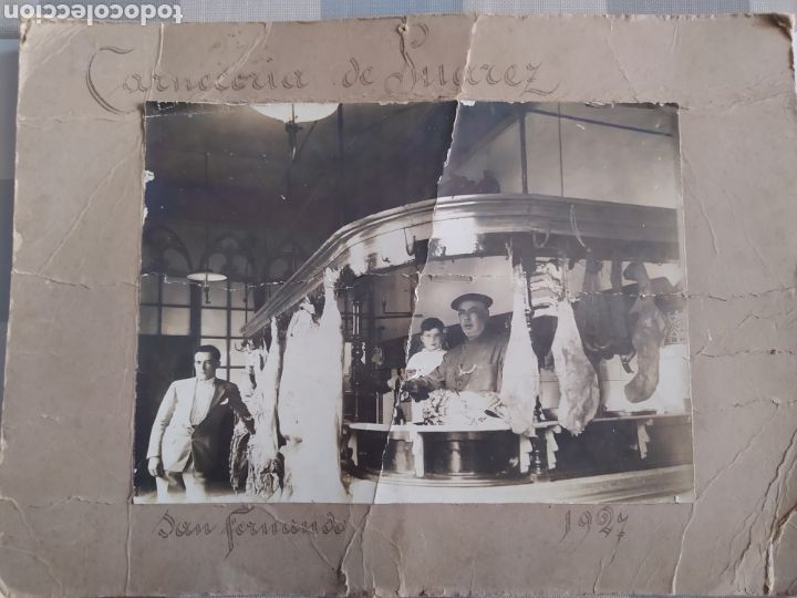 Fotograf&iacute;a antigua: A&Ntilde;O 1927. CARNICER&Iacute;A SUAREZ. SAN FERNANDO. CADIZ.