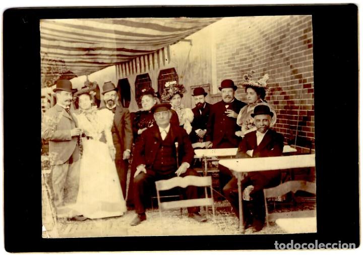 Antique Photography: Antigua fotograf&iacute;a de una Fiesta Familiar? - Sin datos - Por ubicar - 178x129mm
