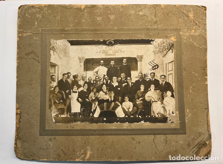 Antique Photography: FOTOGRAF&Iacute;A ANTIGUA Albumina Representaci&oacute;n Teatral En el Principal.. ? (fin siglo XIX) deslucida..