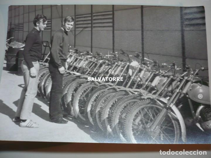 Fotograf&iacute;a antigua: MOTOCICLISMO. MOTOS. MONTESA- .TRAIL.