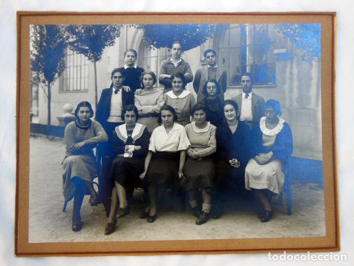 Fotografia antica: Antigua fotograf&iacute;a : GRUPO