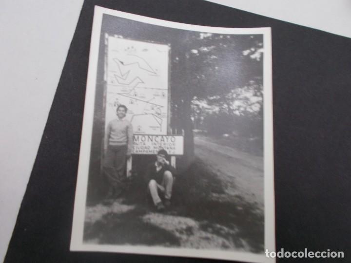 Fotograf&iacute;a antigua: MONCAYO RUTA CIUDAD MONTA&Ntilde;A ,FOTO ORIGINAL A&Ntilde;OS 50,60,,