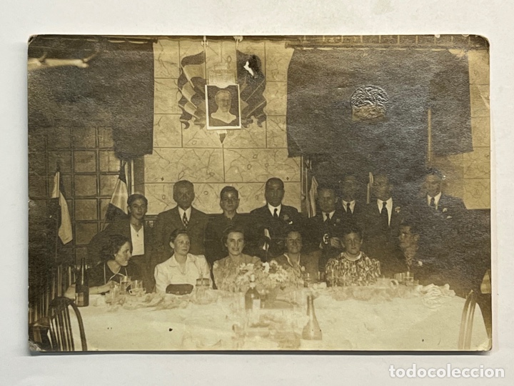 Fotografia antiga: FOTOGRAF&Iacute;A Nazis en Espa&ntilde;a tras la II Guerra Mundial.. reuni&oacute;n de mandos medios &hellip; ? (h.1945?)