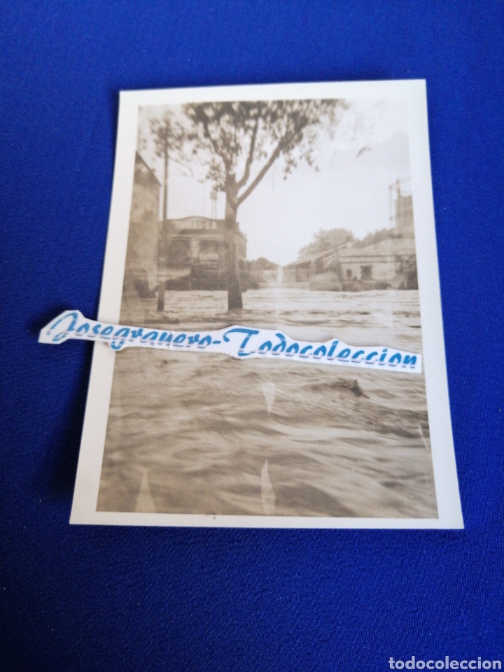 Photographie ancienne: RIADA DE VALENCIA (LA RIUA) A&Ntilde;O 1957 FOTOGRAFIA