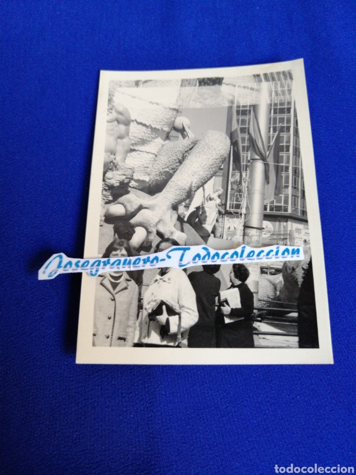 Antique Photography: FALLA PLAZA DEL CAUDILLO A&Ntilde;O 1965 FOTOGRAFIA