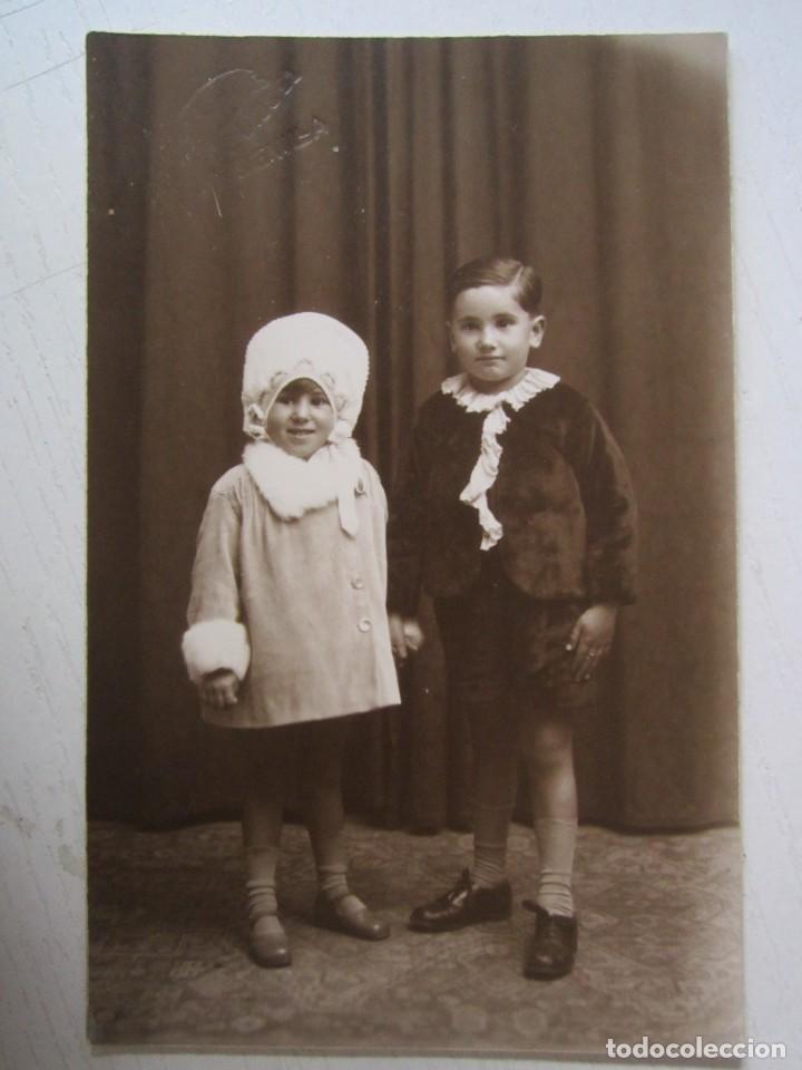 Antique Photography: (OTR0S 172-73)FOTOGRAFIA DE ESTUDIO EN ALBUMINA DE 8x13 CM 1928