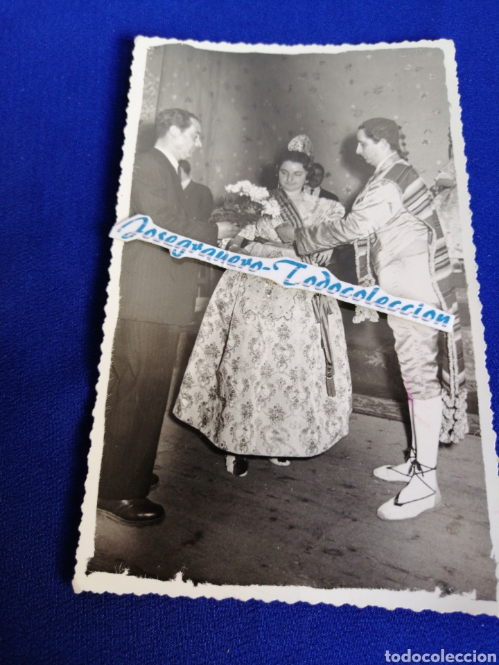 Alte Fotografie: FALLEROS A&Ntilde;O 1953 FOTOGRAFIA CON SELLO FOT&Oacute;GRAFO