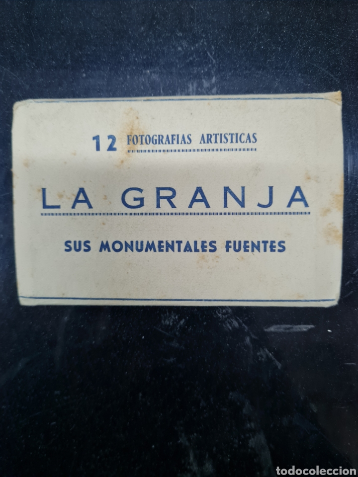 Fotograf&iacute;a antigua: La Granja.SUS MONUMENTALES FUENTES