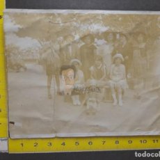 Fotografía antigua: NIÑOS Y NIÑAS DE CARNAVAL / FOTO ANTIGUA EN BLANCO Y NEGRO - AÑO 1928 - ESPAÑA - FIESTA - ALBÚMINA