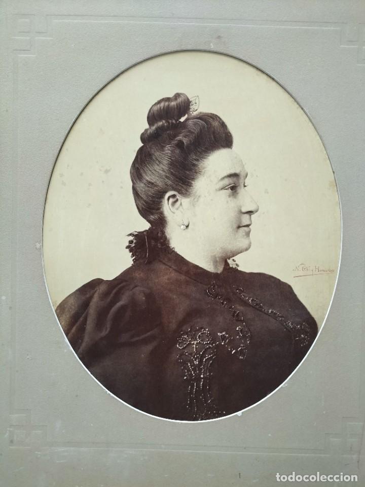 Antique Photography: Preciosa fotograf&iacute;a de una se&ntilde;ora de principios de siglo