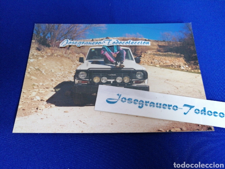 Antique Photography: PATROL COCHE CON MODELO FOTOGRAFIA