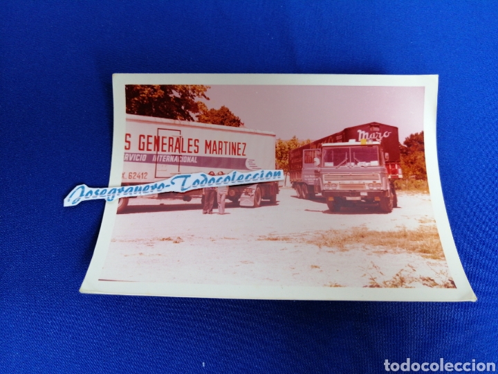 Photographie ancienne: CAMI&Oacute;N DAF FOTOGRAFIA CON MODELOS