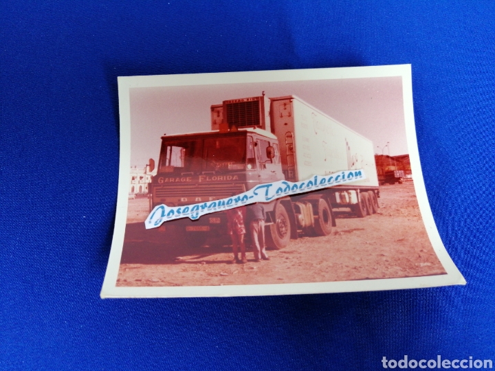 Fotografia antiga: CAMI&Oacute;N DAF FOTOGRAFIA CON MODELOS