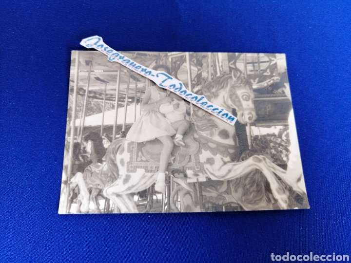 Alte Fotografie: FERIA CABALLITOS A&Ntilde;O 1962 FOTOGRAFIA