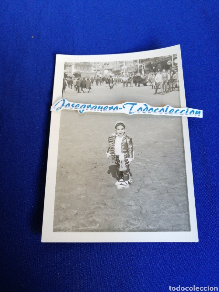 Alte Fotografie: FALLAS 1966 NI&Ntilde;O DE TORRENTI FOTOGRAFIA
