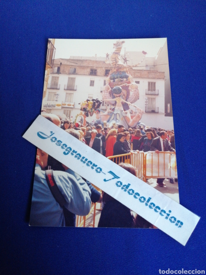 Antique Photography: FALLA PLAZA DEL PILAR A&Ntilde;O 1992 FOTOGRAFIA